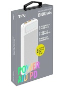 Внешний АКБ TFN PowerAid PD 10000 мАч (288) белый