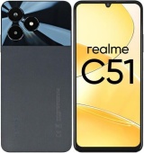 Realme C51 4/128Gb черный
