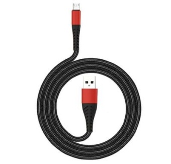 Дата кабель Aksberry X139 Micro USB 2,4 А красный