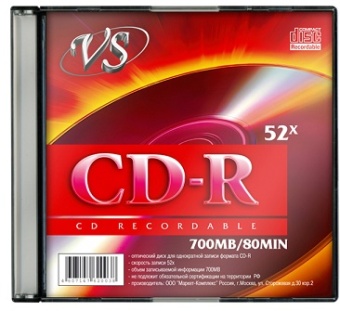 CD-R VS  80min 700mb 52X