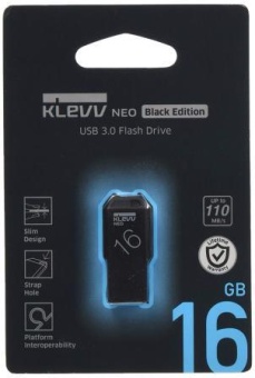 16GB USB-флеш-накопитель KLEVV NEO Black edition USB 3.0
