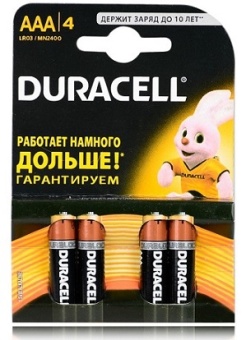 Батарейка AAA DURACELL Basic Min2400 LR03