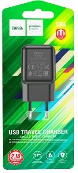 СЗУ С96А single port charger microUSB HOCO 2,1А